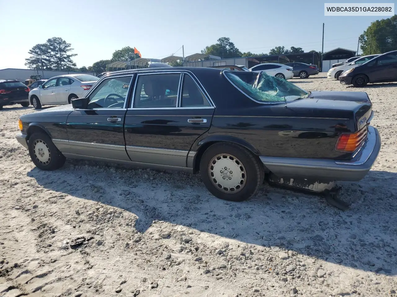 1986 Mercedes-Benz 420 Sel VIN: WDBCA35D1GA228082 Lot: 61684325