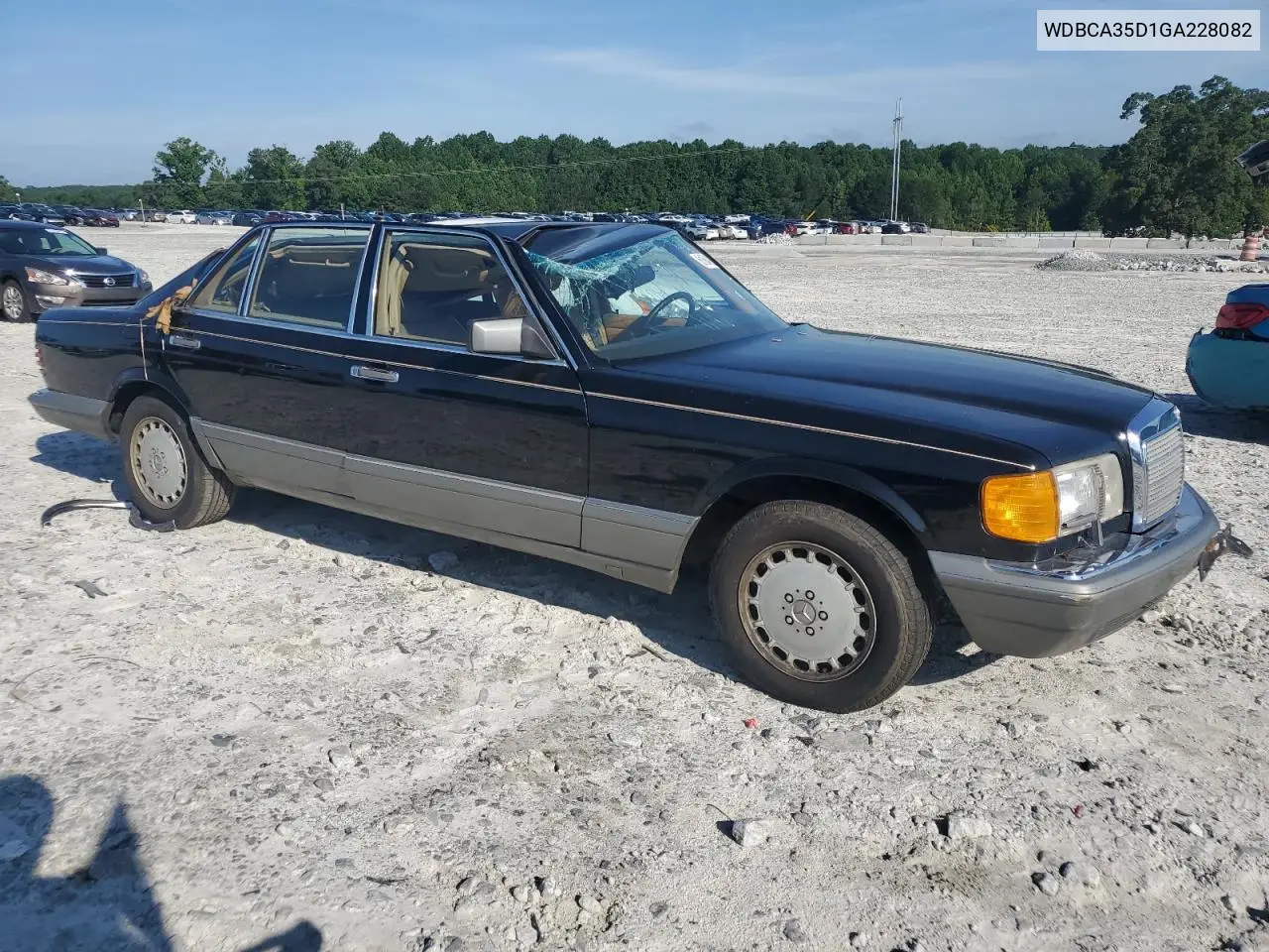 1986 Mercedes-Benz 420 Sel VIN: WDBCA35D1GA228082 Lot: 61684325