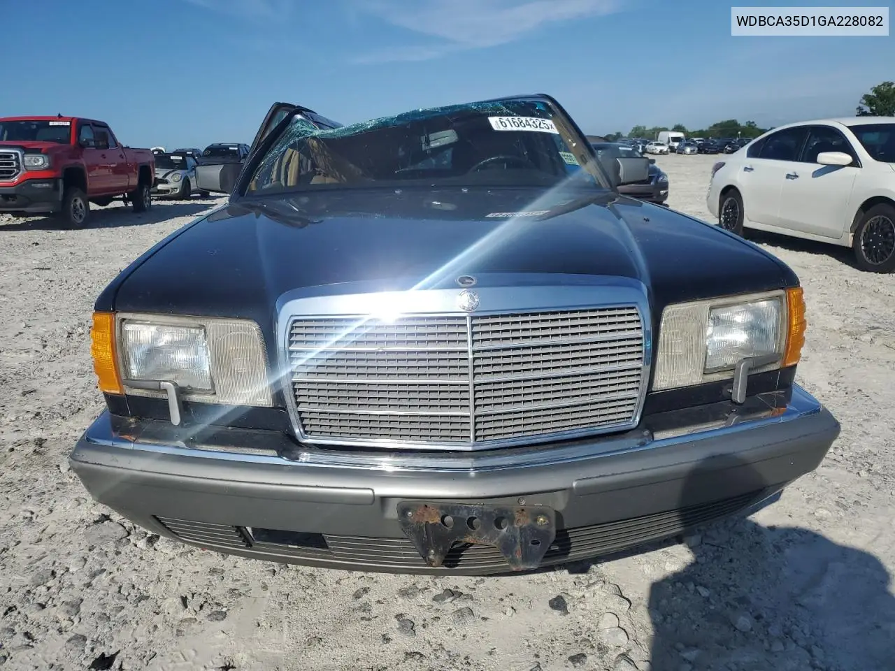 1986 Mercedes-Benz 420 Sel VIN: WDBCA35D1GA228082 Lot: 61684325