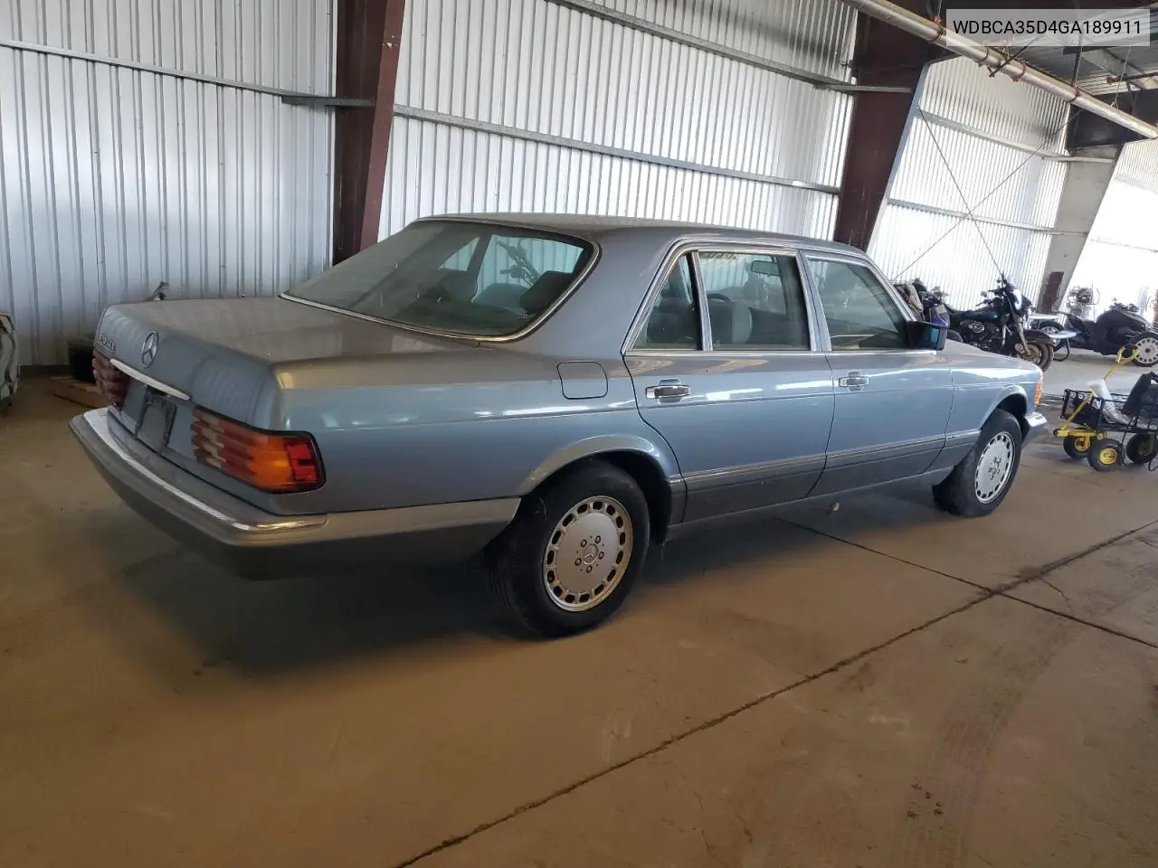 1986 Mercedes-Benz 420 Sel VIN: WDBCA35D4GA189911 Lot: 62620035