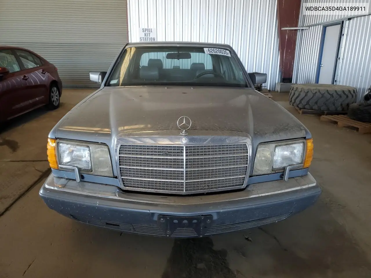 1986 Mercedes-Benz 420 Sel VIN: WDBCA35D4GA189911 Lot: 62620035