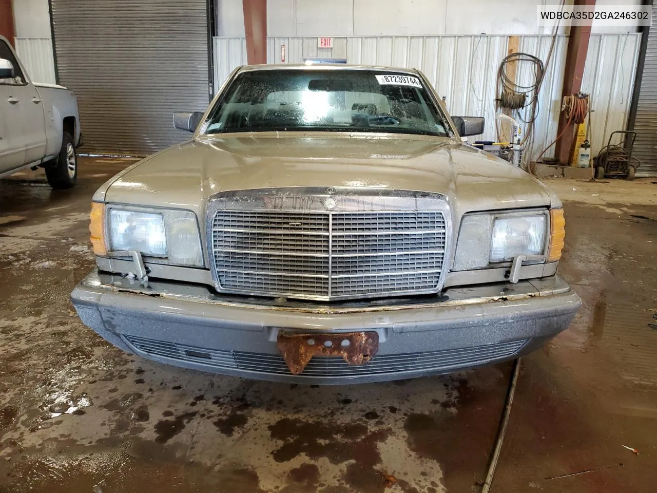 1986 Mercedes-Benz 420 Sel VIN: WDBCA35D2GA246302 Lot: 87239744