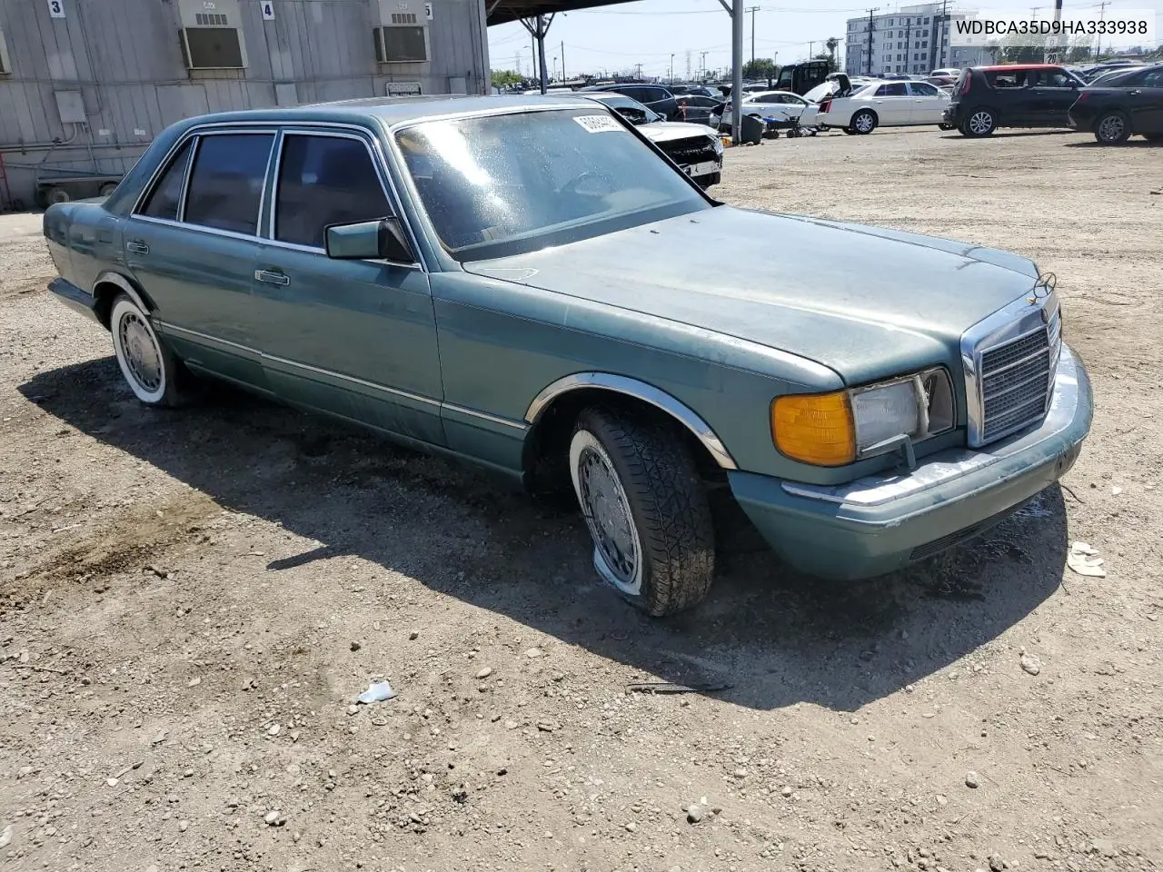 1987 Mercedes-Benz 420 Sel VIN: WDBCA35D9HA333938 Lot: 60694405