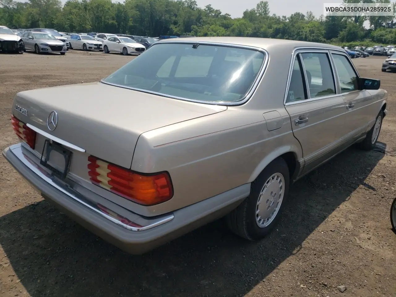 1987 Mercedes-Benz 420 Sel VIN: WDBCA35D0HA285925 Lot: 60842305