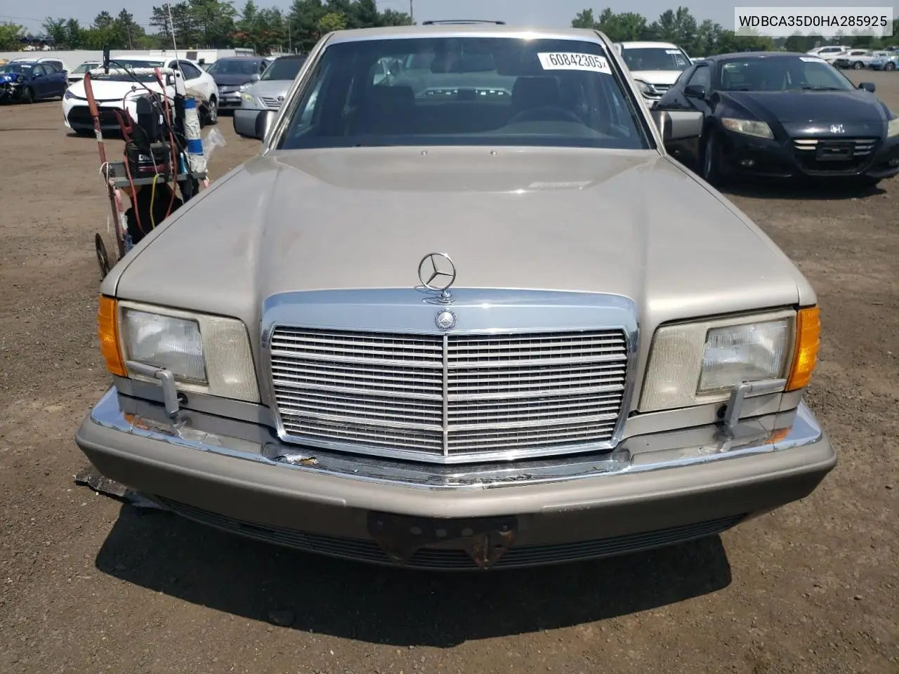 1987 Mercedes-Benz 420 Sel VIN: WDBCA35D0HA285925 Lot: 60842305