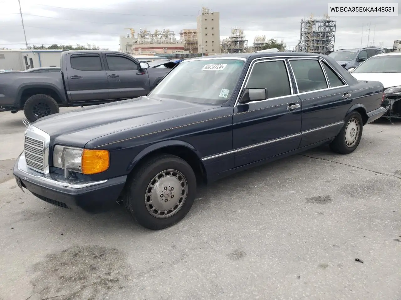 1989 Mercedes-Benz 420 Sel VIN: WDBCA35E6KA448531 Lot: 45041175