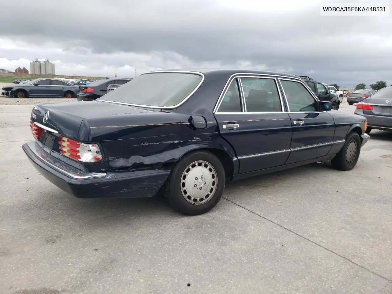 1989 Mercedes-Benz 420 Sel VIN: WDBCA35E6KA448531 Lot: 45041175