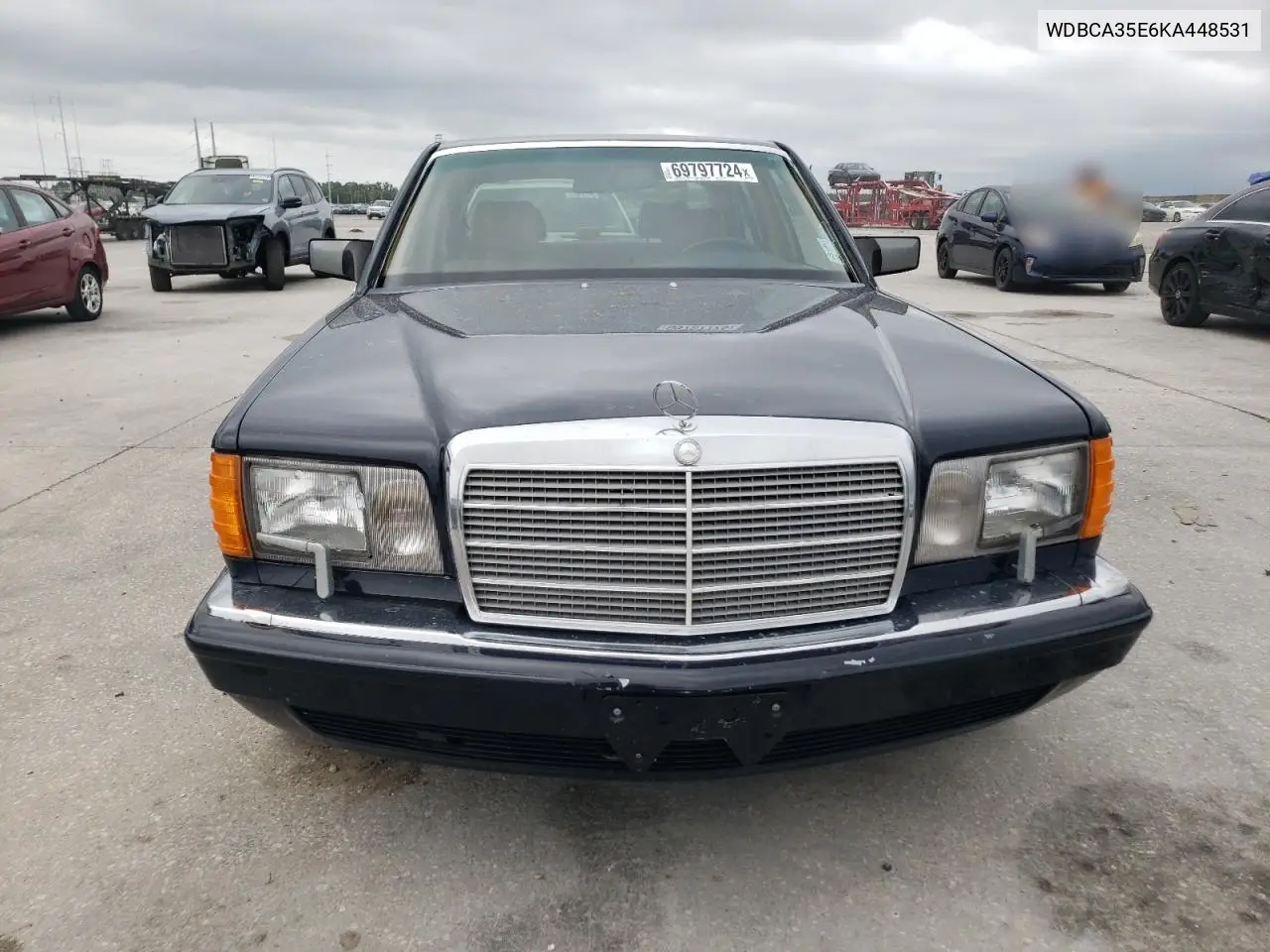 1989 Mercedes-Benz 420 Sel VIN: WDBCA35E6KA448531 Lot: 45041175