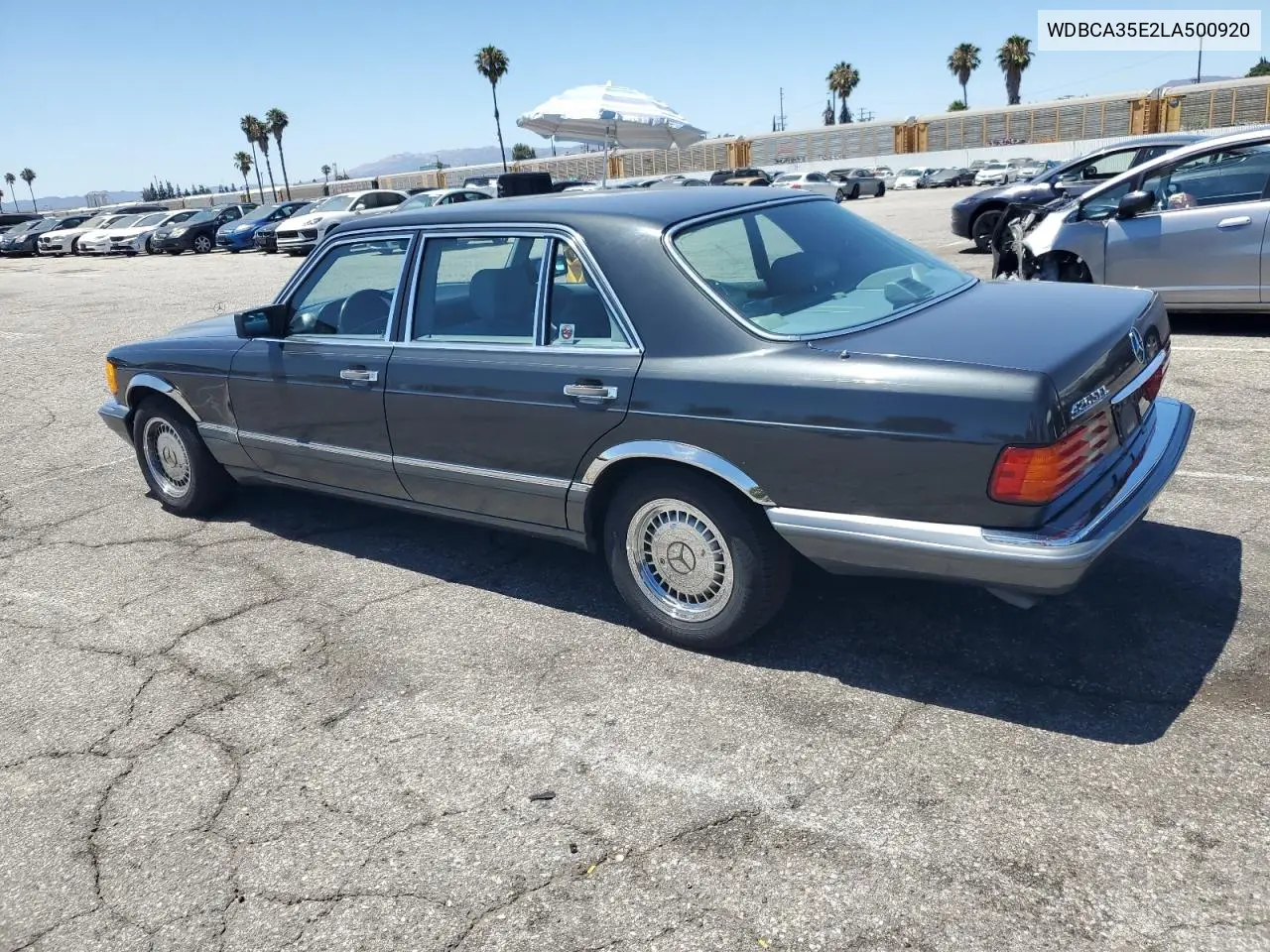 1990 Mercedes-Benz 420 Sel VIN: WDBCA35E2LA500920 Lot: 61809405