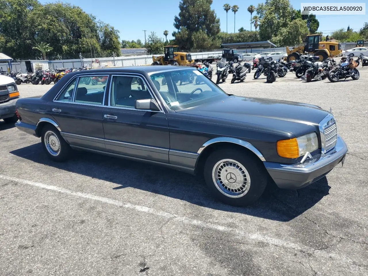 1990 Mercedes-Benz 420 Sel VIN: WDBCA35E2LA500920 Lot: 61809405