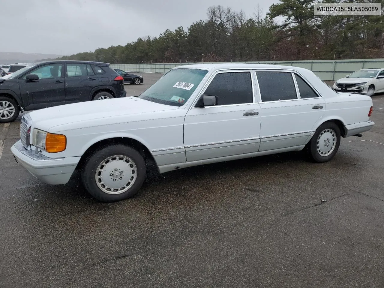 1990 Mercedes-Benz 420 Sel VIN: WDBCA35E5LA505089 Lot: 72672754