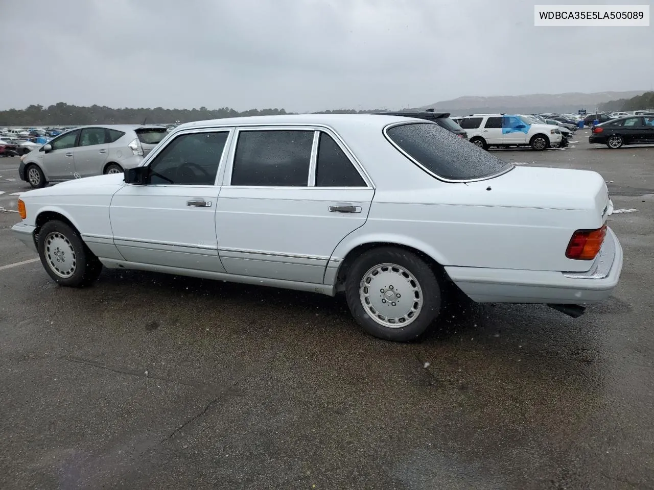 1990 Mercedes-Benz 420 Sel VIN: WDBCA35E5LA505089 Lot: 72672754