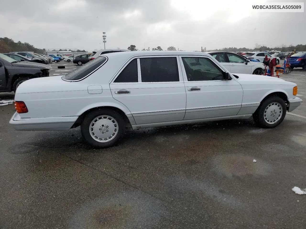 1990 Mercedes-Benz 420 Sel VIN: WDBCA35E5LA505089 Lot: 72672754