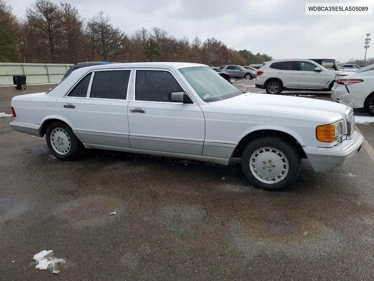 1990 Mercedes-Benz 420 Sel VIN: WDBCA35E5LA505089 Lot: 72672754