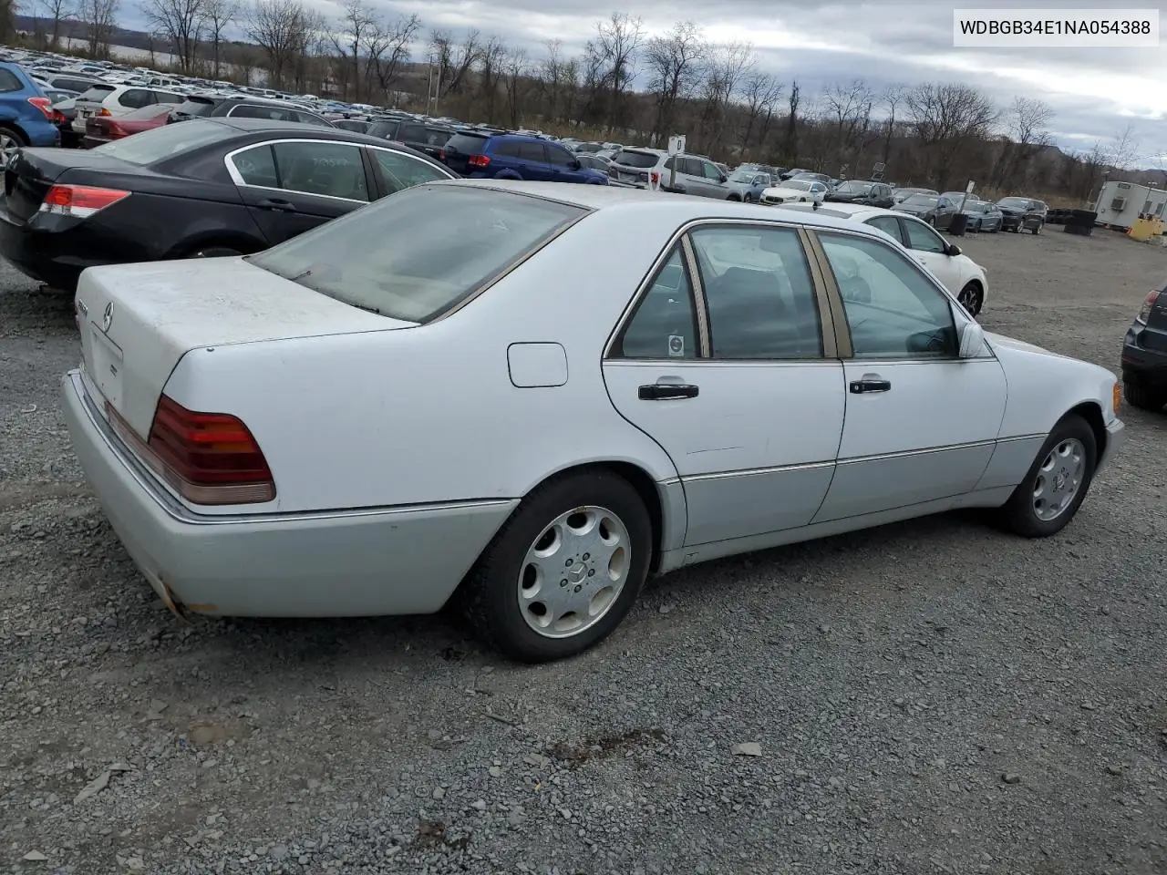 1992 Mercedes-Benz 300 Sd VIN: WDBGB34E1NA054388 Lot: 53197605