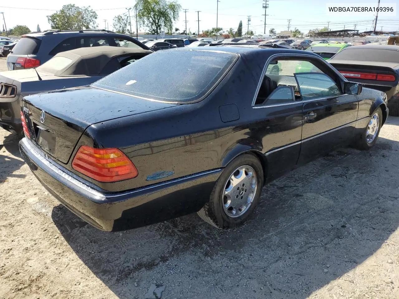 1994 Mercedes-Benz S 500 VIN: WDBGA70E8RA169396 Lot: 57107685