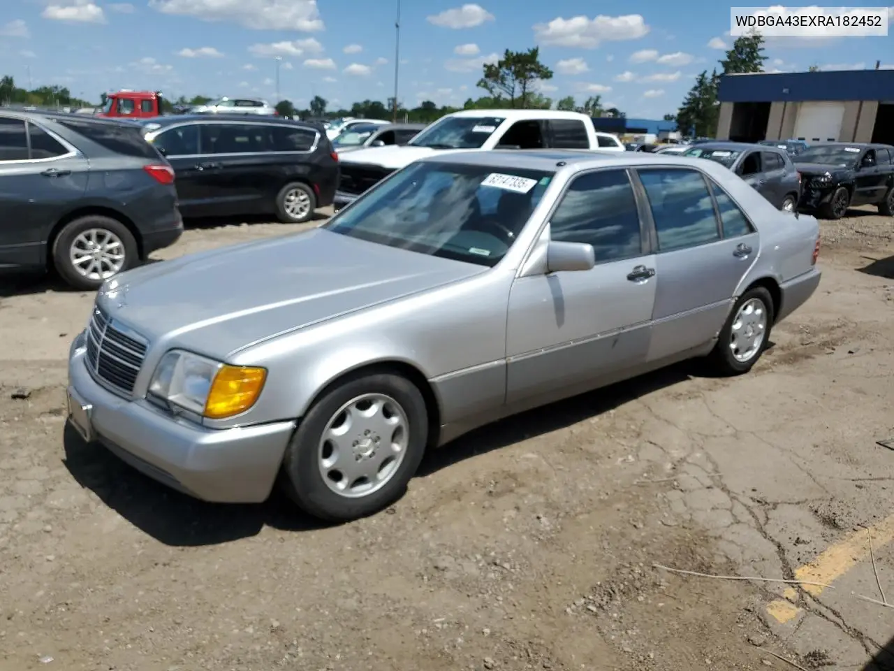 1994 Mercedes-Benz S 420 VIN: WDBGA43EXRA182452 Lot: 63147335