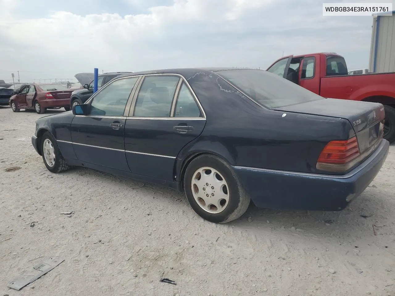1994 Mercedes-Benz S 350D VIN: WDBGB34E3RA151761 Lot: 75745954