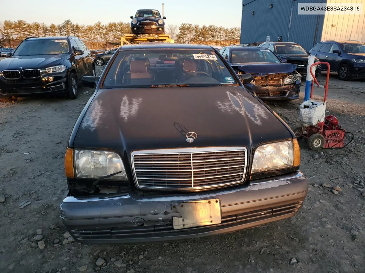 1995 Mercedes-Benz S 420 VIN: WDBGA43E3SA234316 Lot: 44569185