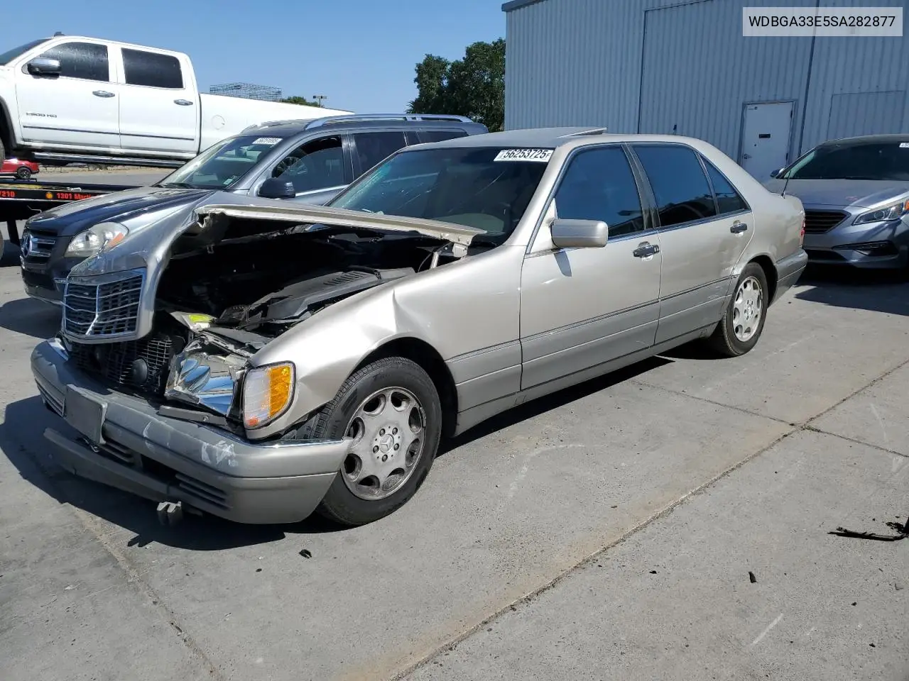 1995 Mercedes-Benz S 320 VIN: WDBGA33E5SA282877 Lot: 56253725