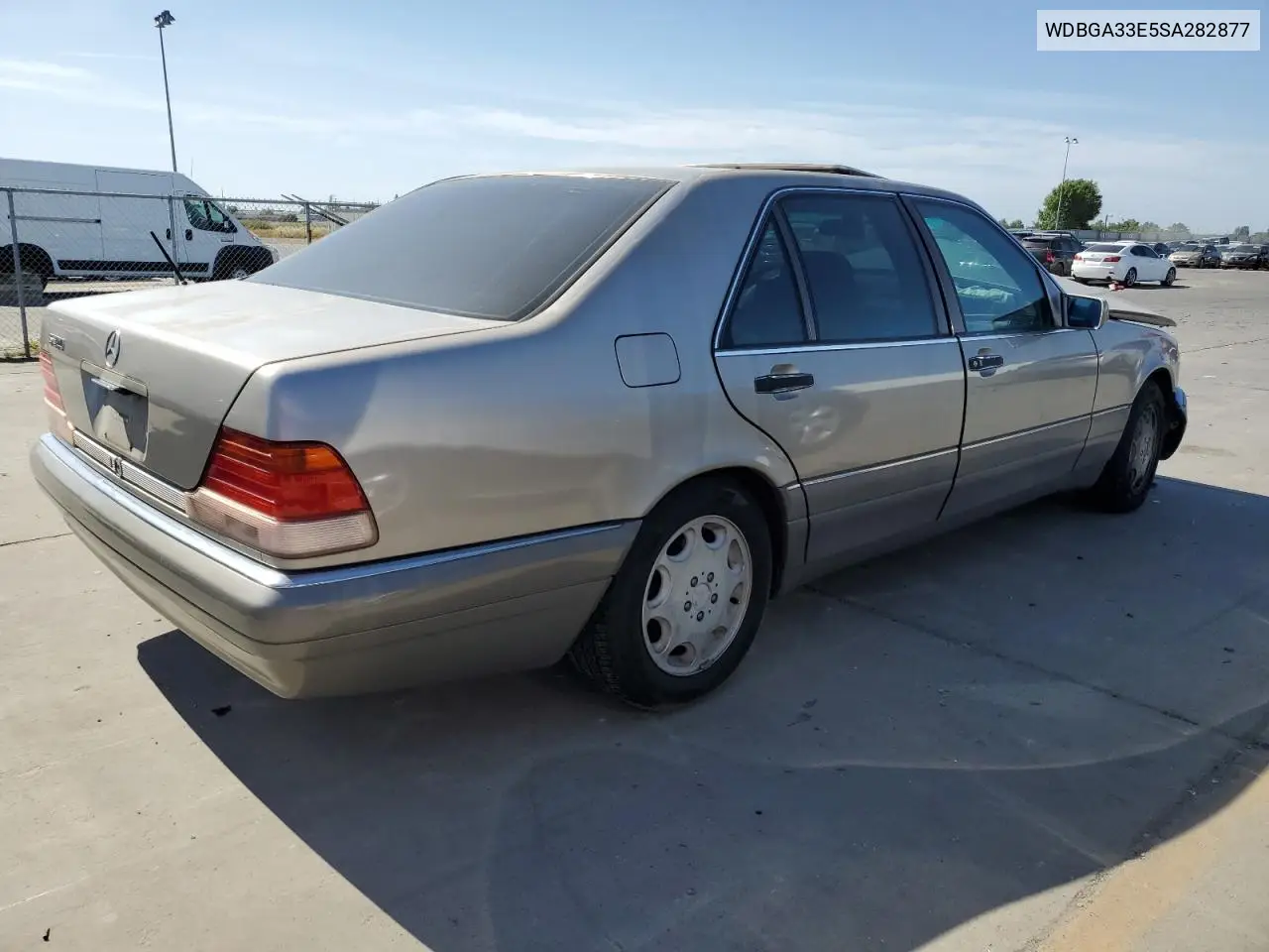 1995 Mercedes-Benz S 320 VIN: WDBGA33E5SA282877 Lot: 56253725
