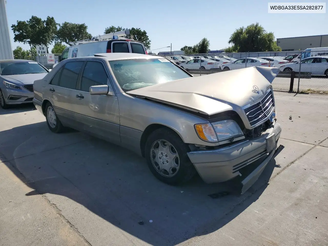 1995 Mercedes-Benz S 320 VIN: WDBGA33E5SA282877 Lot: 56253725