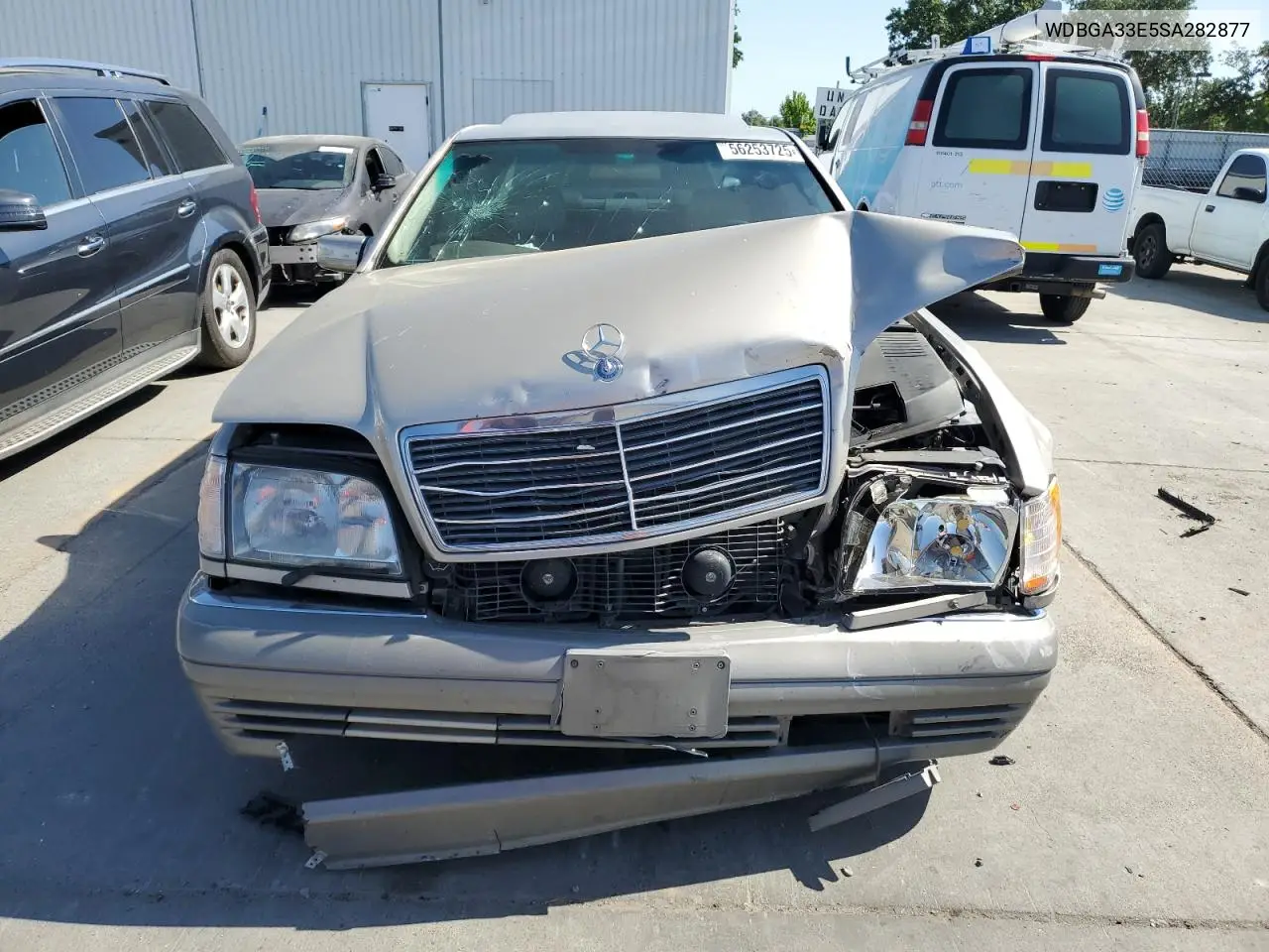 1995 Mercedes-Benz S 320 VIN: WDBGA33E5SA282877 Lot: 56253725