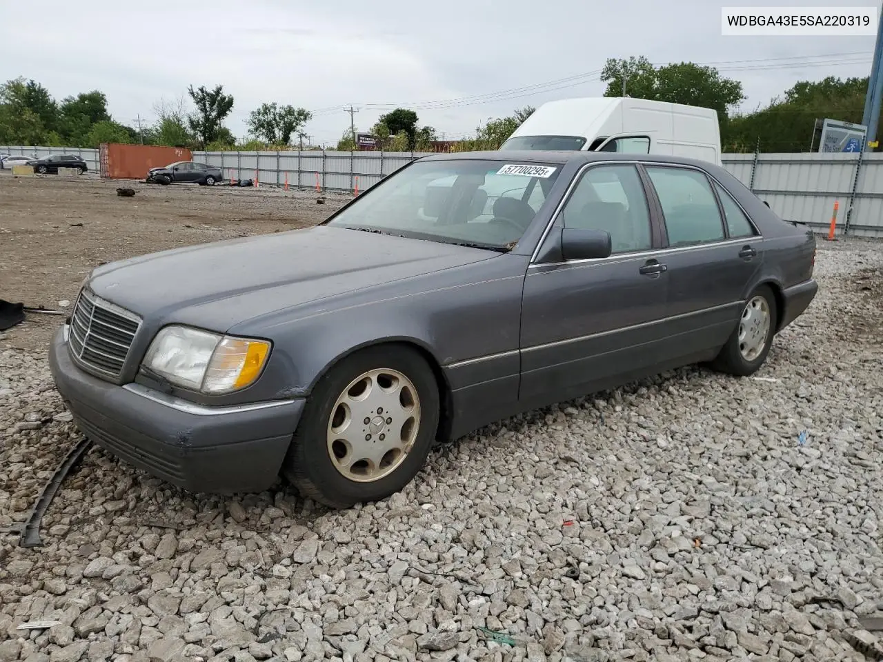 1995 Mercedes-Benz S 420 VIN: WDBGA43E5SA220319 Lot: 57700295