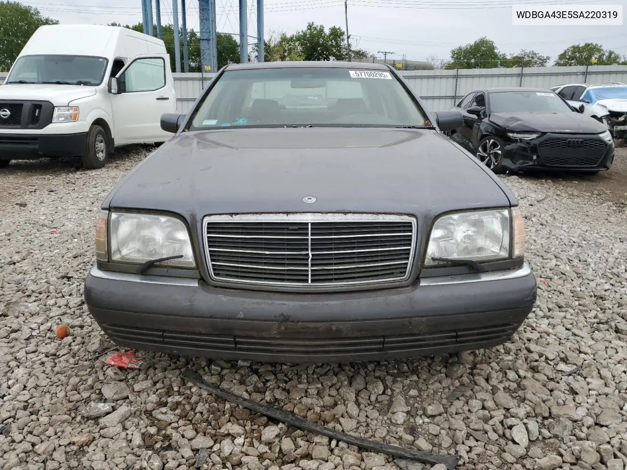 1995 Mercedes-Benz S 420 VIN: WDBGA43E5SA220319 Lot: 57700295
