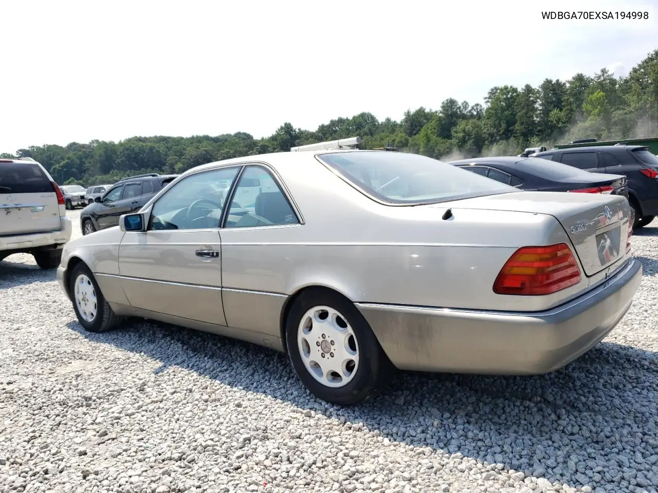 1995 Mercedes-Benz S 500 VIN: WDBGA70EXSA194998 Lot: 62380725