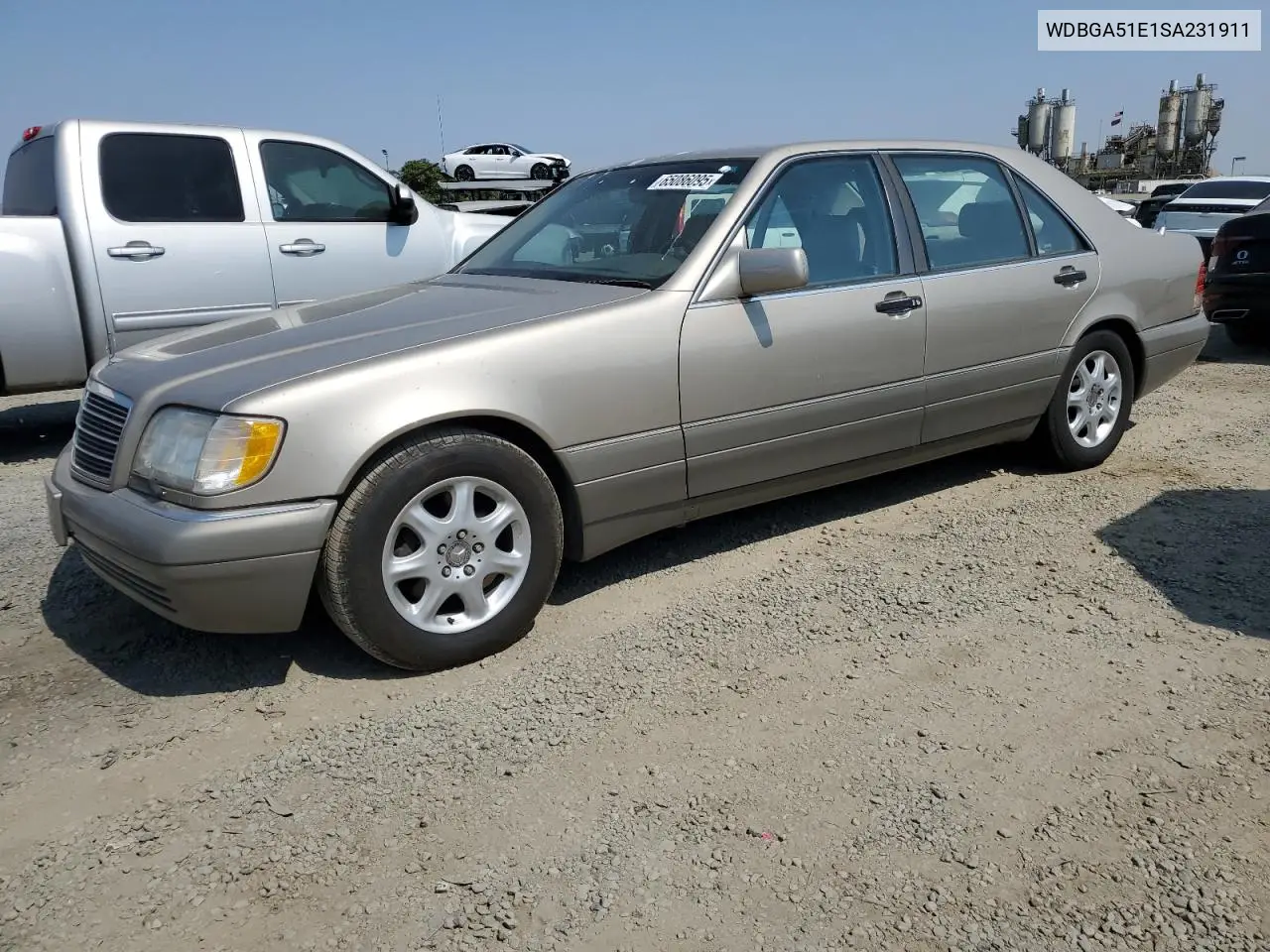 1995 Mercedes-Benz S 500 VIN: WDBGA51E1SA231911 Lot: 65086095