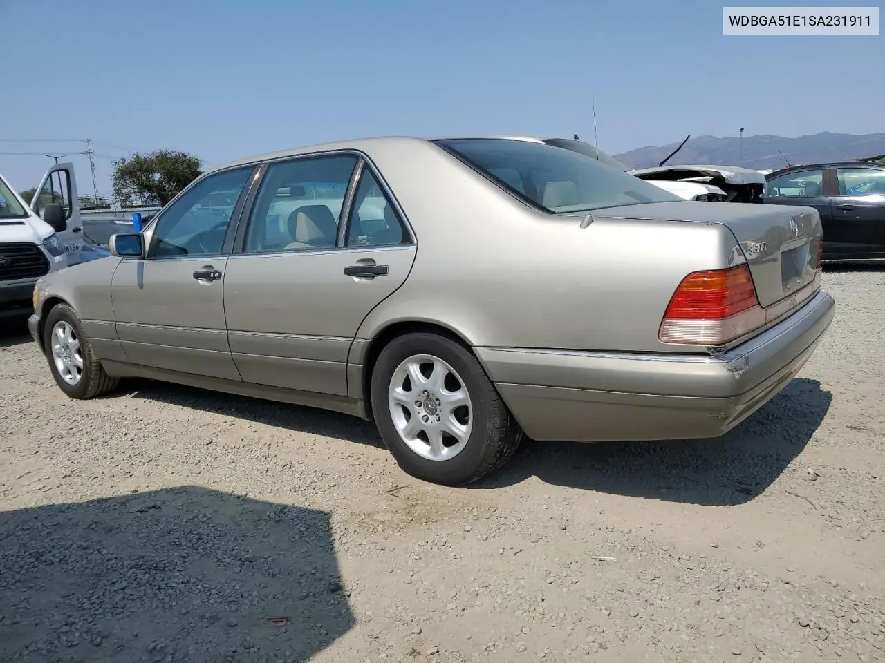 1995 Mercedes-Benz S 500 VIN: WDBGA51E1SA231911 Lot: 65086095