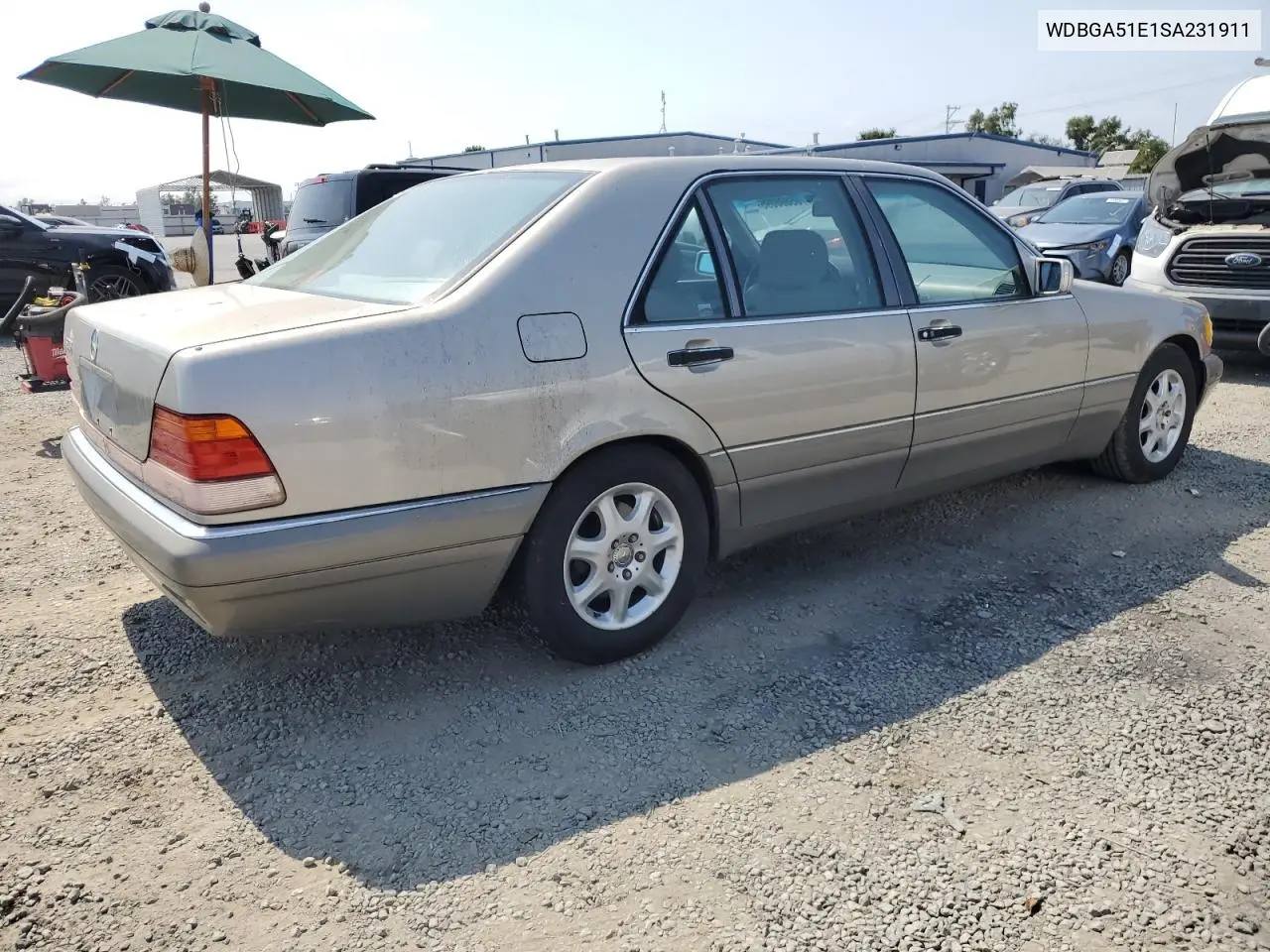 1995 Mercedes-Benz S 500 VIN: WDBGA51E1SA231911 Lot: 65086095