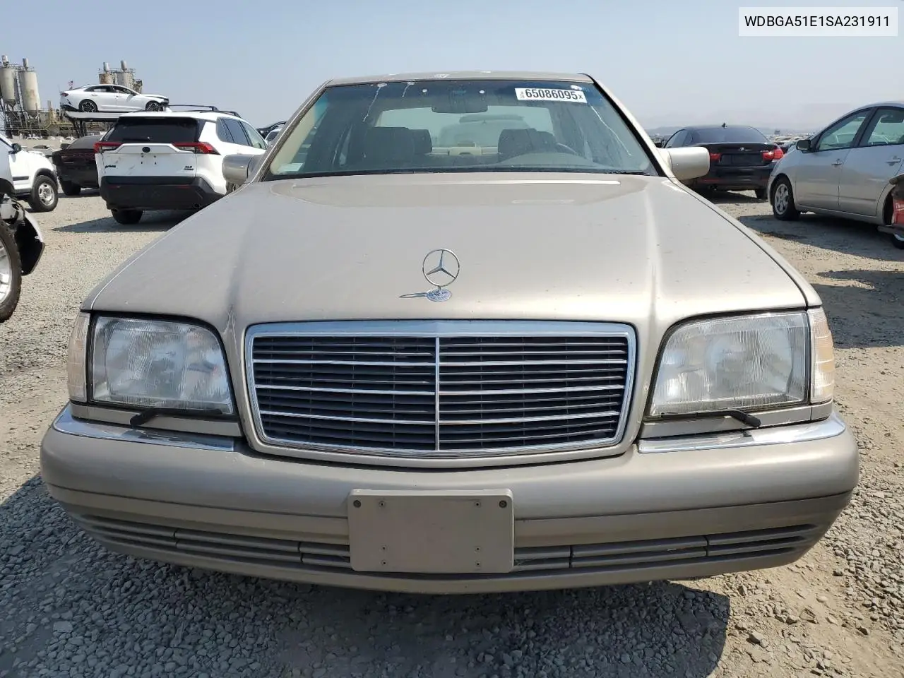 1995 Mercedes-Benz S 500 VIN: WDBGA51E1SA231911 Lot: 65086095
