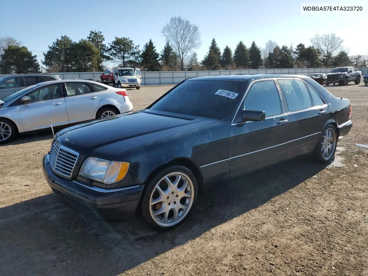 1996 Mercedes-Benz S 600 VIN: WDBGA57E4TA323720 Lot: 53119675