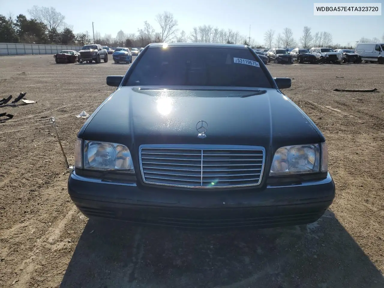 1996 Mercedes-Benz S 600 VIN: WDBGA57E4TA323720 Lot: 53119675