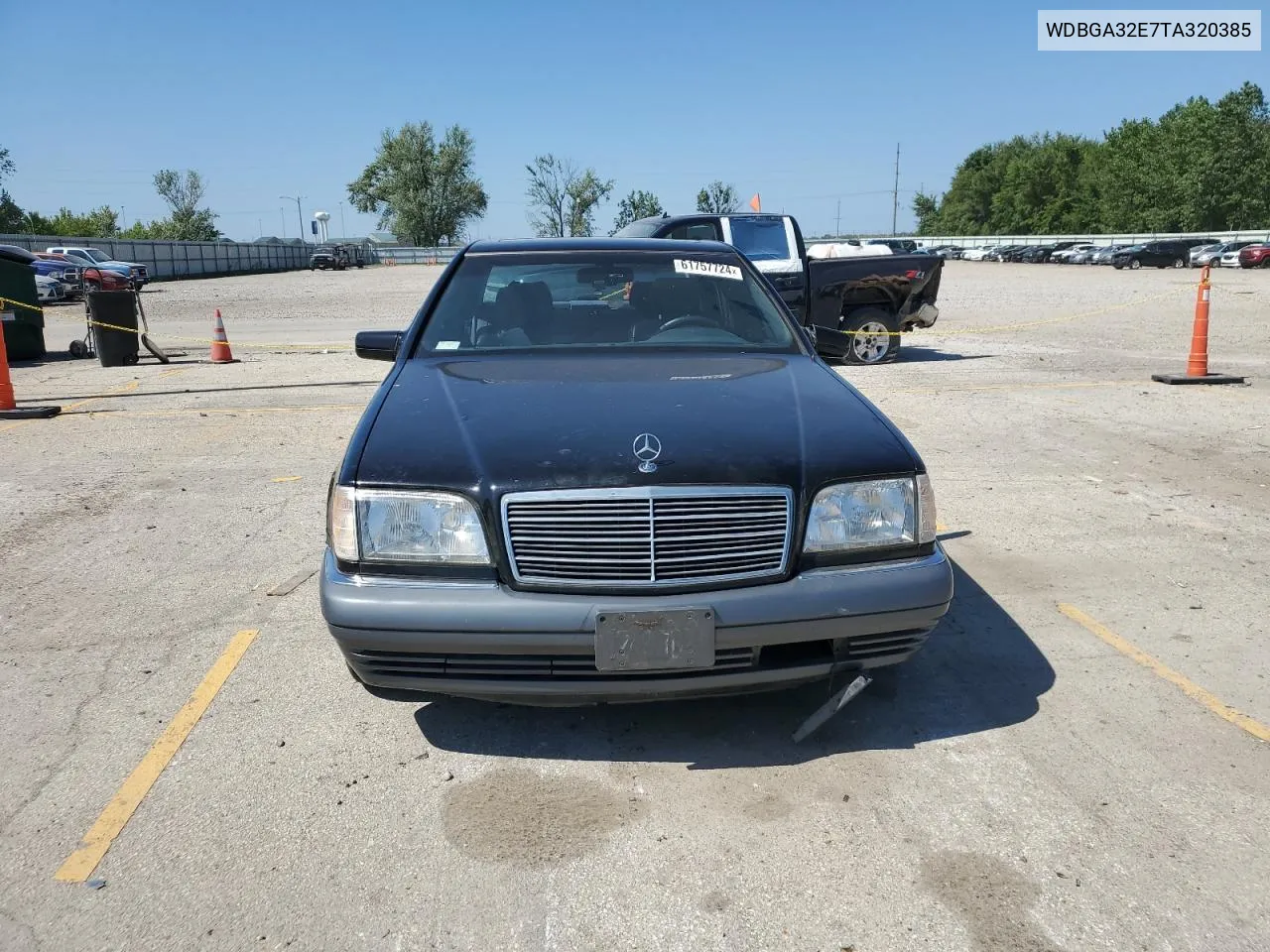 1996 Mercedes-Benz S 320W VIN: WDBGA32E7TA320385 Lot: 61757724