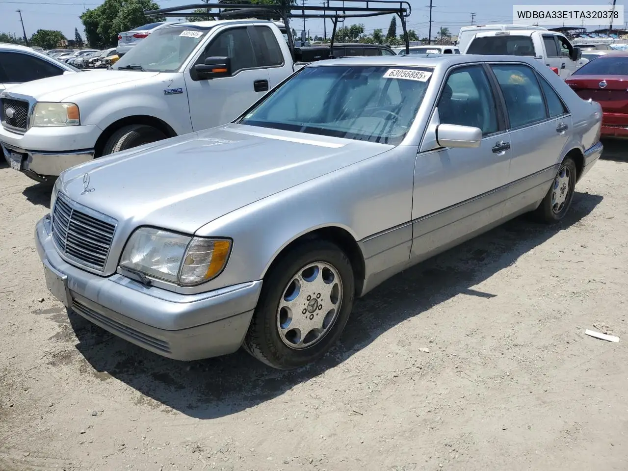 1996 Mercedes-Benz S 320 VIN: WDBGA33E1TA320378 Lot: 63056885