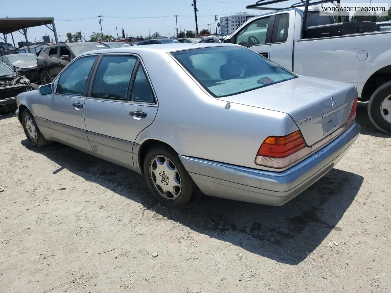 1996 Mercedes-Benz S 320 VIN: WDBGA33E1TA320378 Lot: 63056885