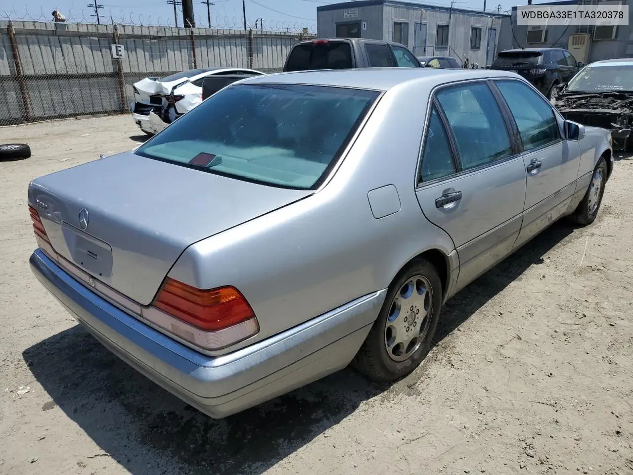1996 Mercedes-Benz S 320 VIN: WDBGA33E1TA320378 Lot: 63056885