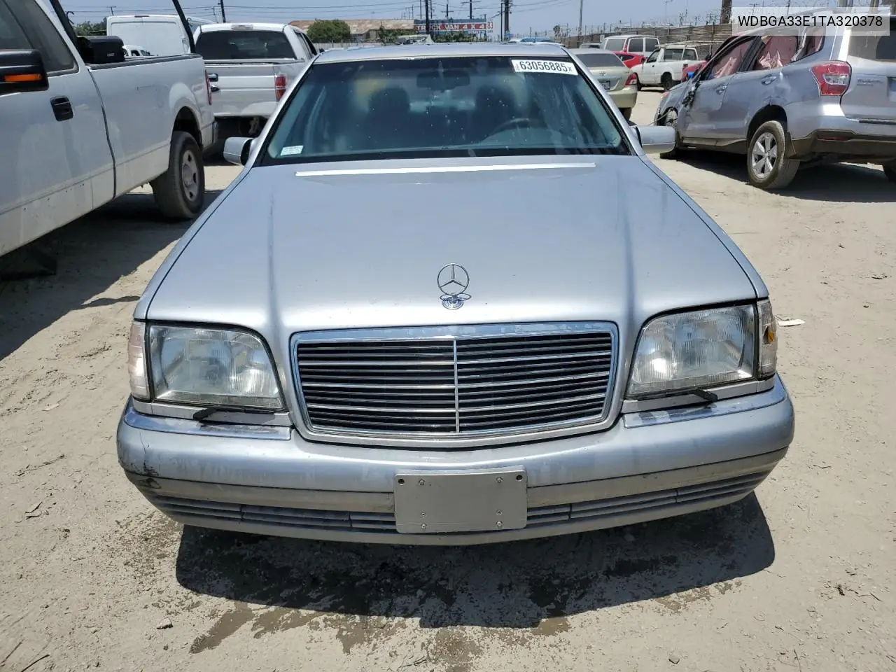 1996 Mercedes-Benz S 320 VIN: WDBGA33E1TA320378 Lot: 63056885