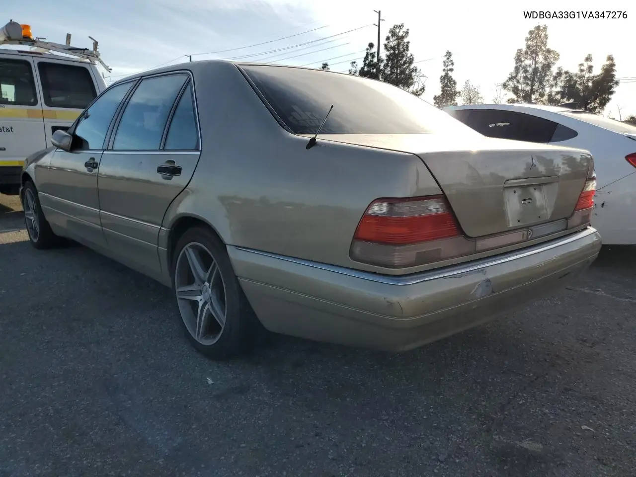 1997 Mercedes-Benz S 320 VIN: WDBGA33G1VA347276 Lot: 46002295