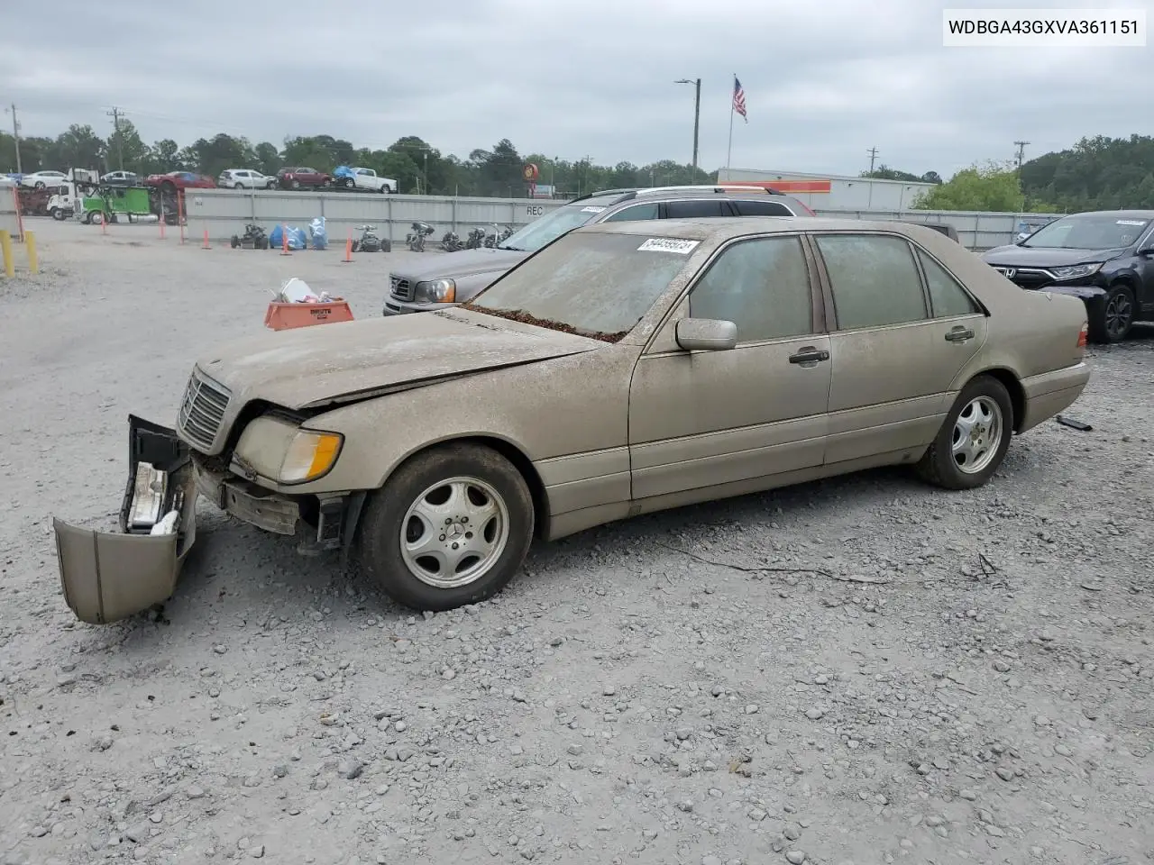 1997 Mercedes-Benz S 420 VIN: WDBGA43GXVA361151 Lot: 54459925