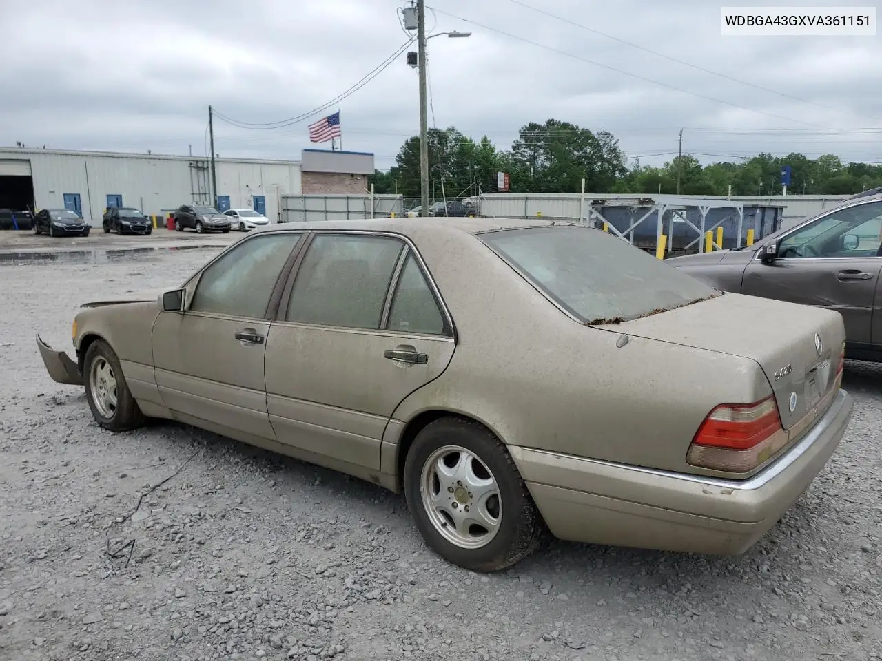 1997 Mercedes-Benz S 420 VIN: WDBGA43GXVA361151 Lot: 54459925