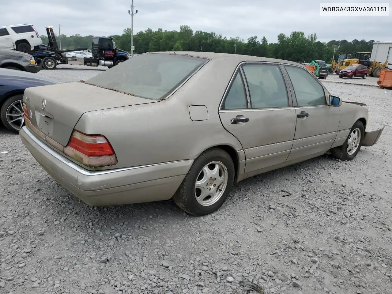 1997 Mercedes-Benz S 420 VIN: WDBGA43GXVA361151 Lot: 54459925