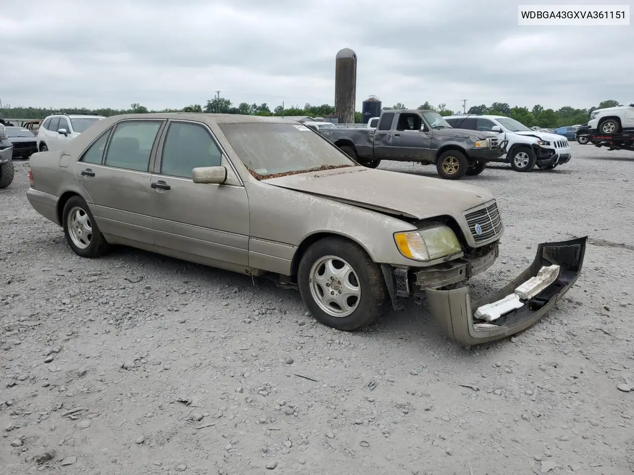 1997 Mercedes-Benz S 420 VIN: WDBGA43GXVA361151 Lot: 54459925