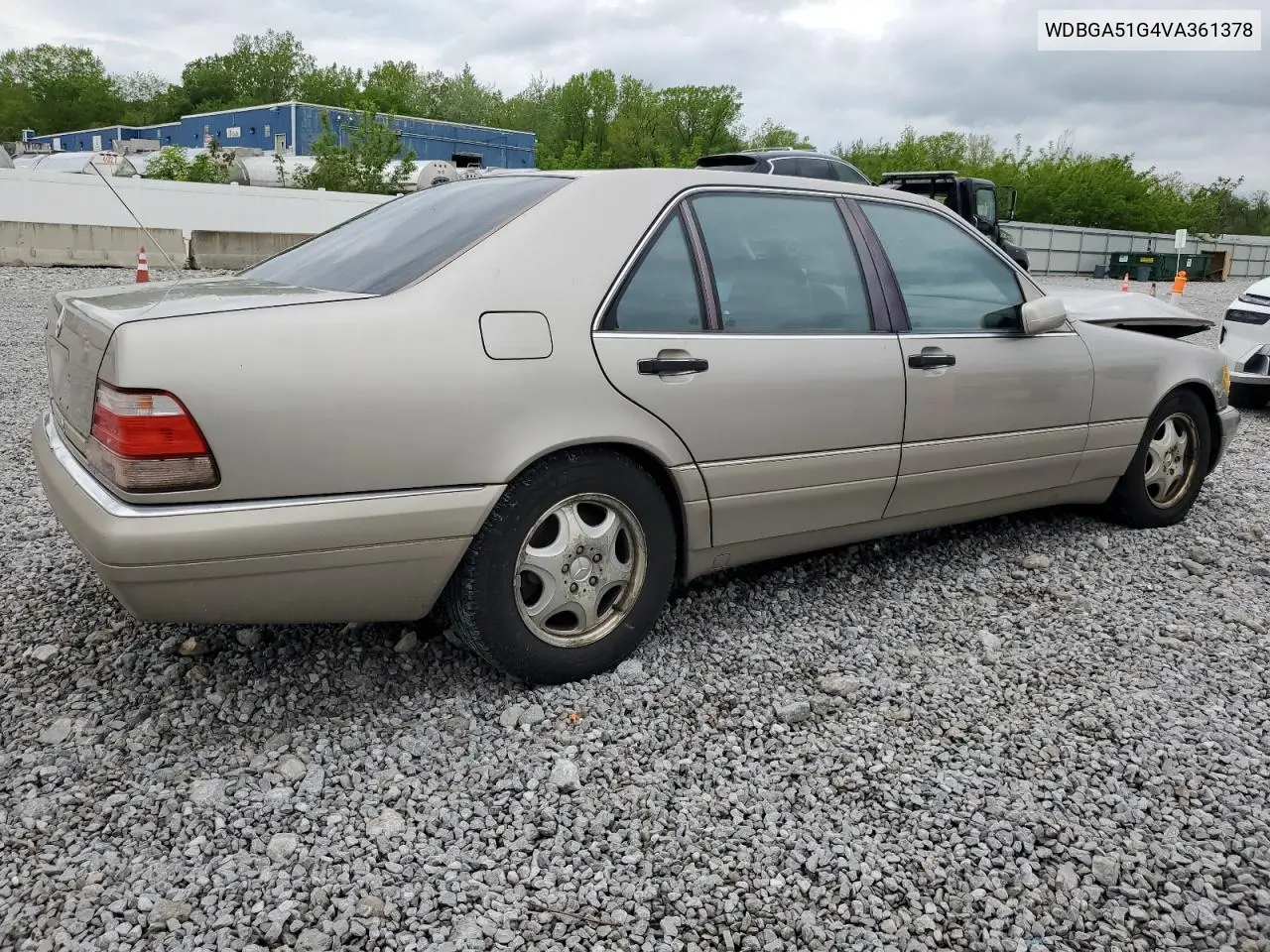 1997 Mercedes-Benz S 500 VIN: WDBGA51G4VA361378 Lot: 56101425