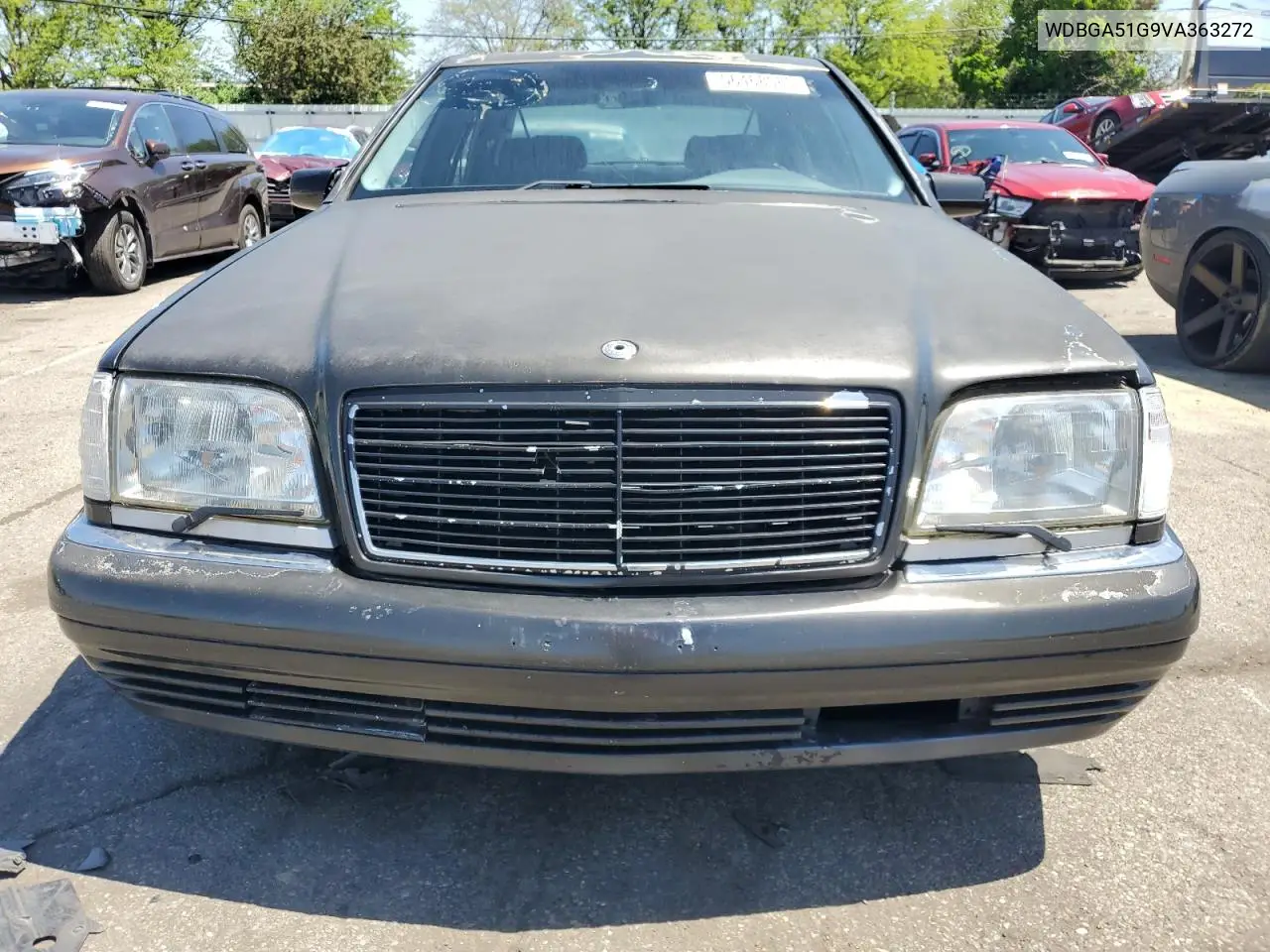 1997 Mercedes-Benz S 500 VIN: WDBGA51G9VA363272 Lot: 56468085