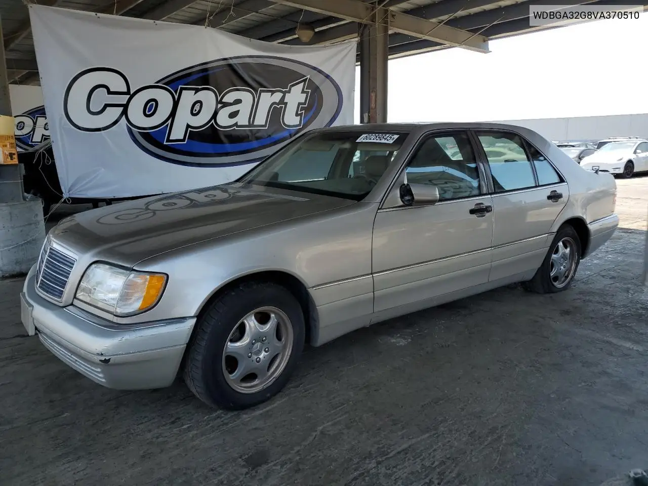 1997 Mercedes-Benz S 320W VIN: WDBGA32G8VA370510 Lot: 60289845