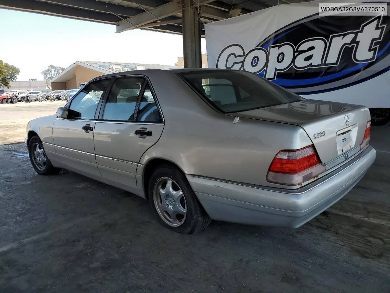 1997 Mercedes-Benz S 320W VIN: WDBGA32G8VA370510 Lot: 60289845